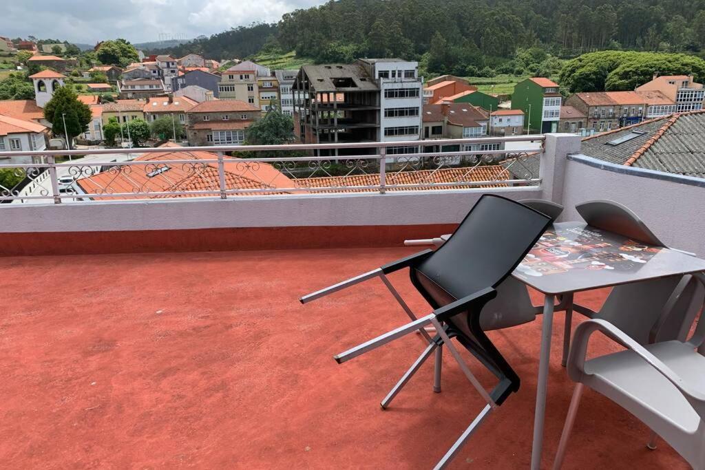 Duplex Con Terraza Villa Ponte Do Porto Exteriör bild